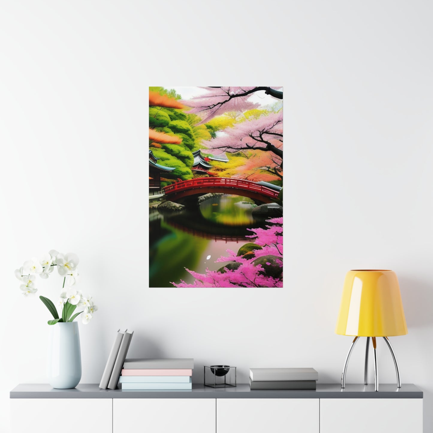 Cherry Blossoms Springs Poster