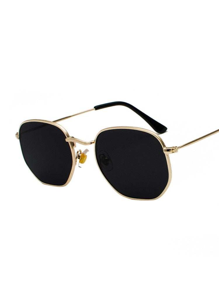 Vintage Metal Designer Sun Glasses
