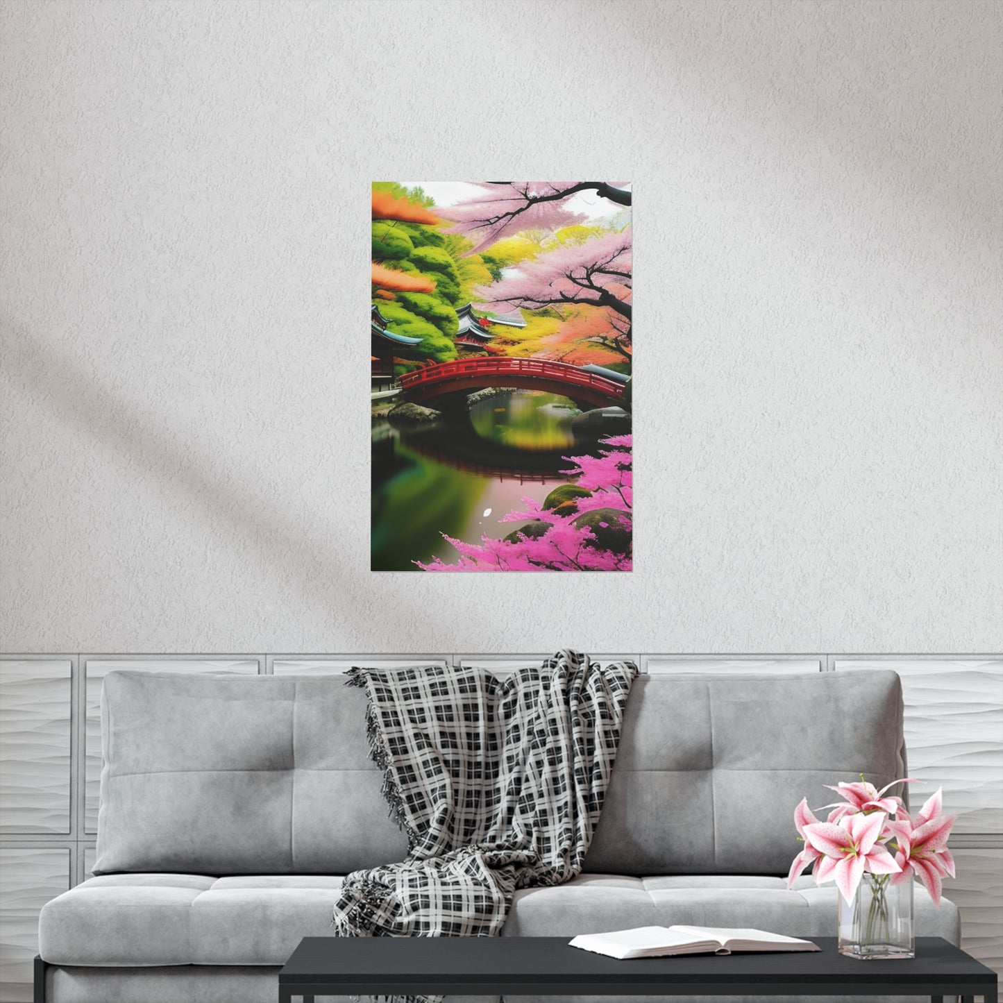 Cherry Blossoms Springs Poster