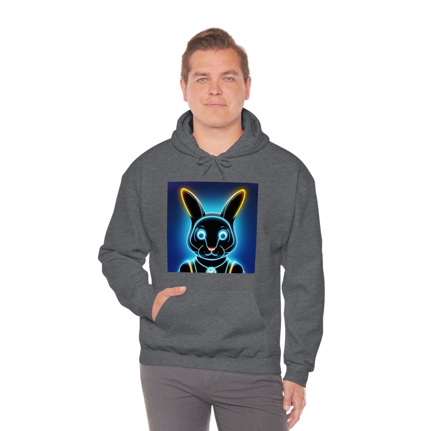 Light show Rabbit Hooded Sweatshirt