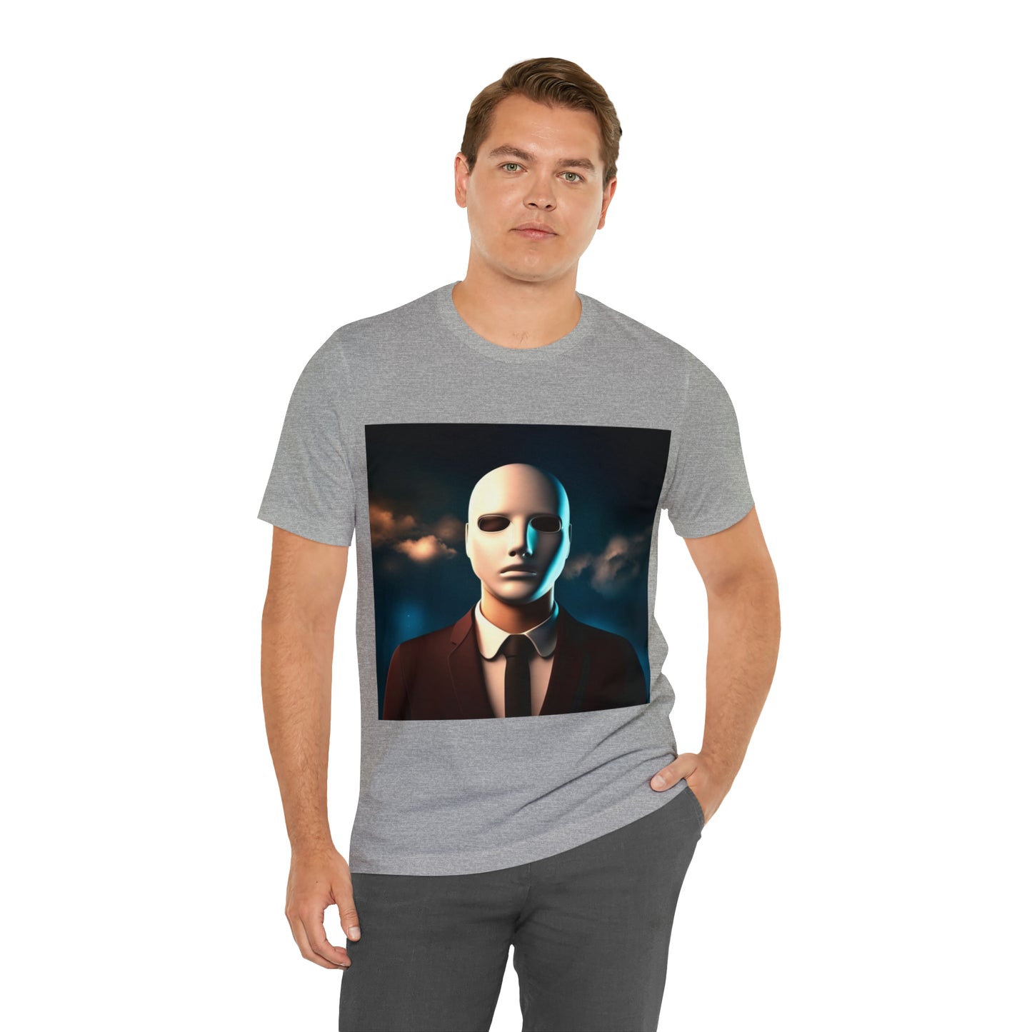 The Faceless man Unisex Jersey Short Sleeve Tee