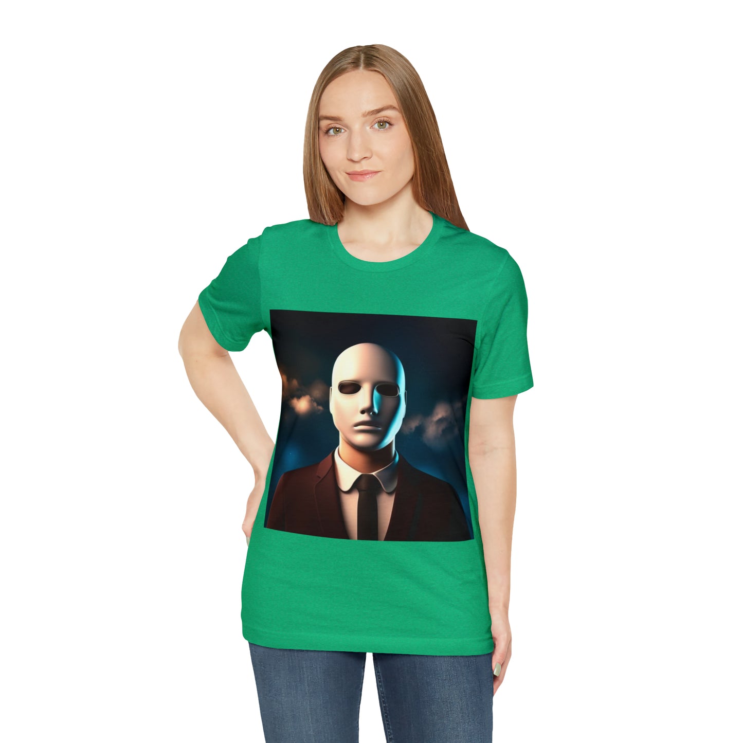 The Faceless man Unisex Jersey Short Sleeve Tee