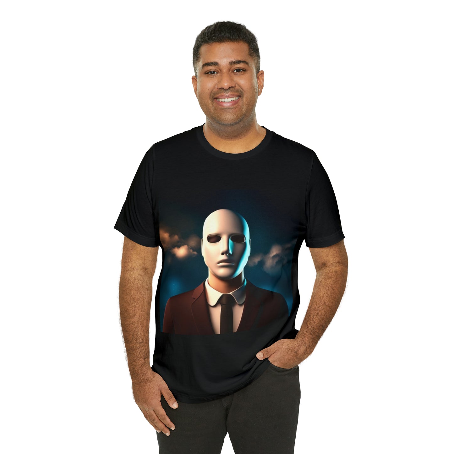 The Faceless man Unisex Jersey Short Sleeve Tee