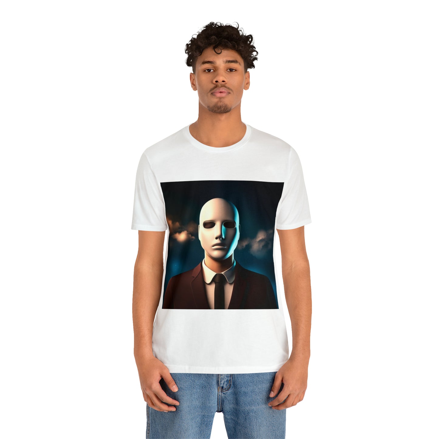 The Faceless man Unisex Jersey Short Sleeve Tee
