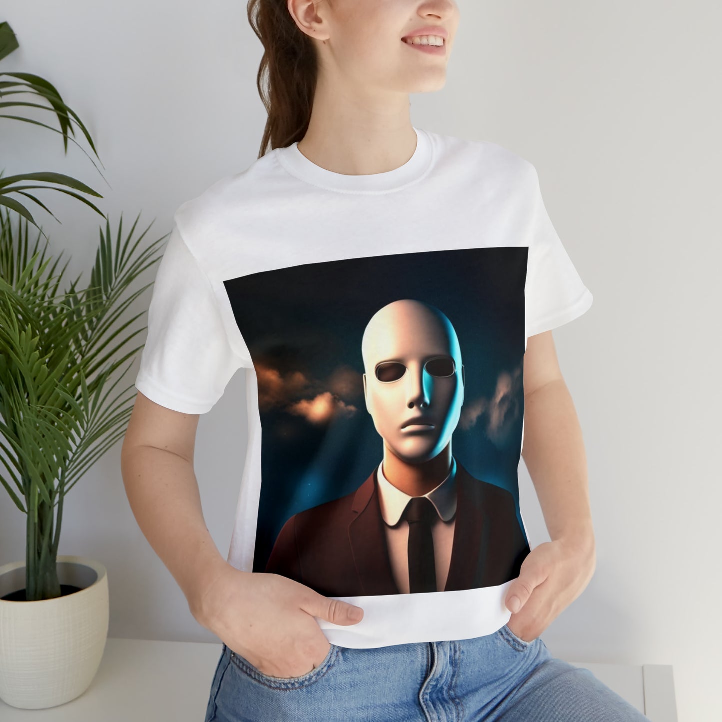 The Faceless man Unisex Jersey Short Sleeve Tee
