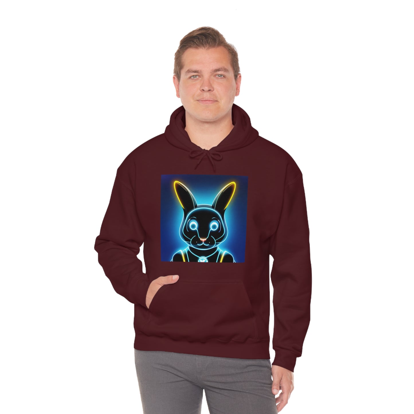 Light show Rabbit Hooded Sweatshirt