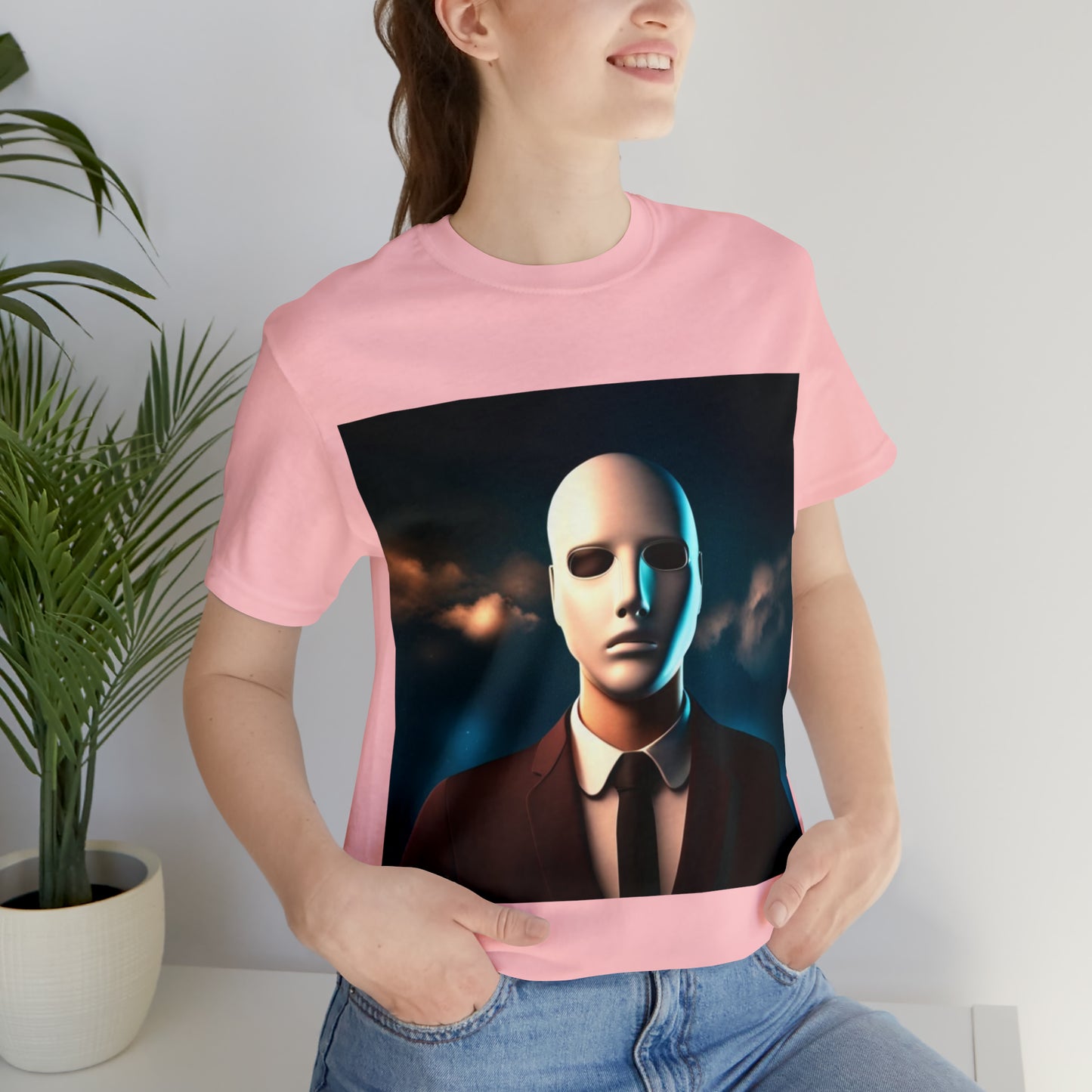 The Faceless man Unisex Jersey Short Sleeve Tee