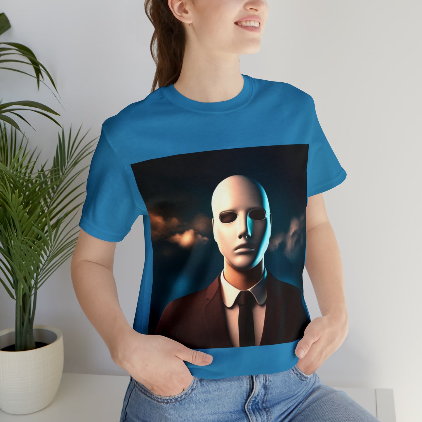 The Faceless man Unisex Jersey Short Sleeve Tee