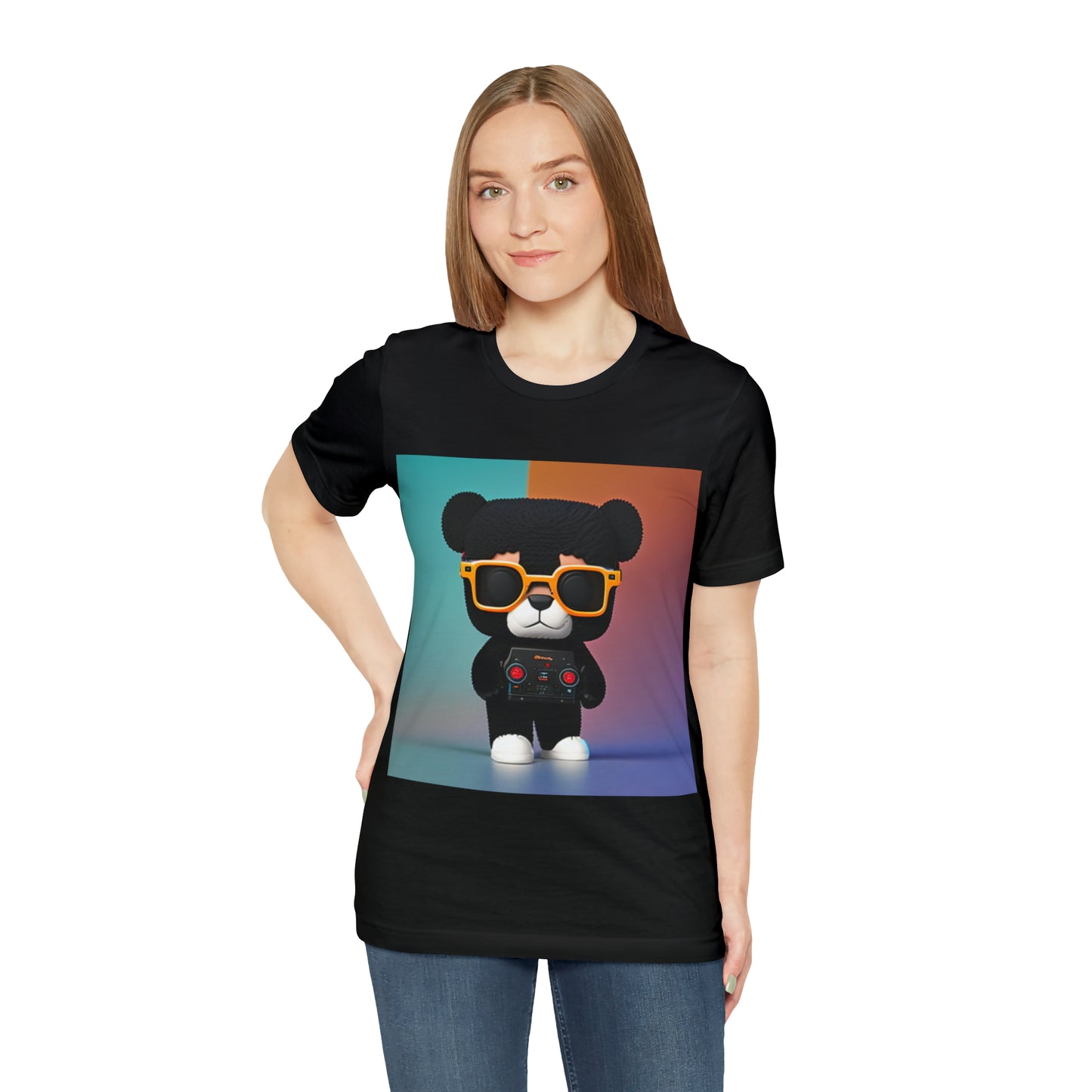 Black Bear Unisex Jersey Short Sleeve Tee