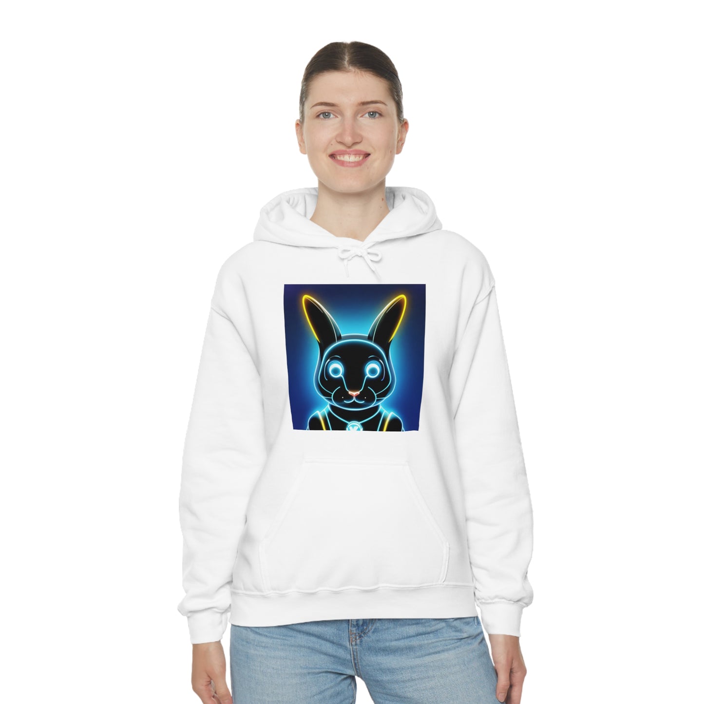 Light show Rabbit Hooded Sweatshirt