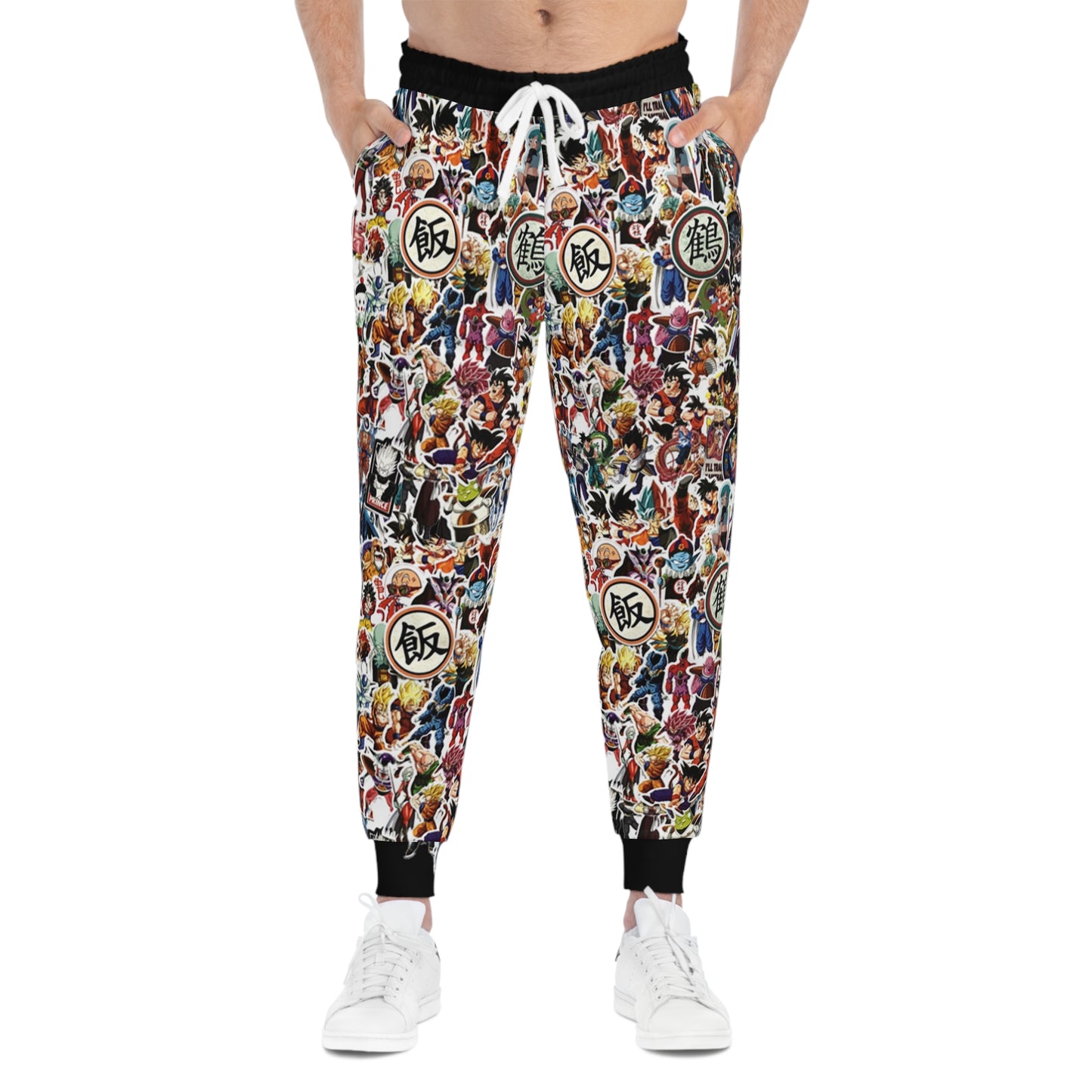 DBZ mashup Athletic Joggers (AOP)