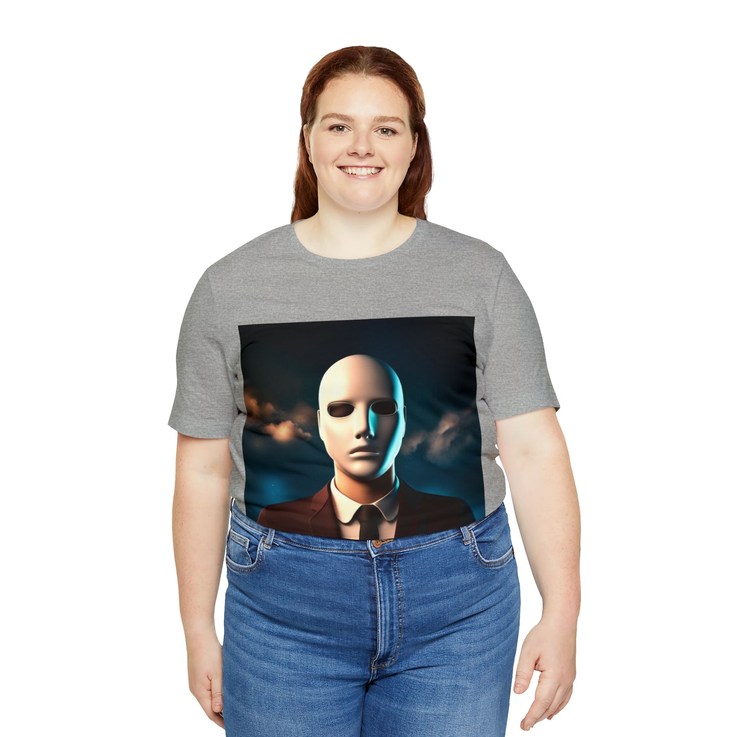 The Faceless man Unisex Jersey Short Sleeve Tee