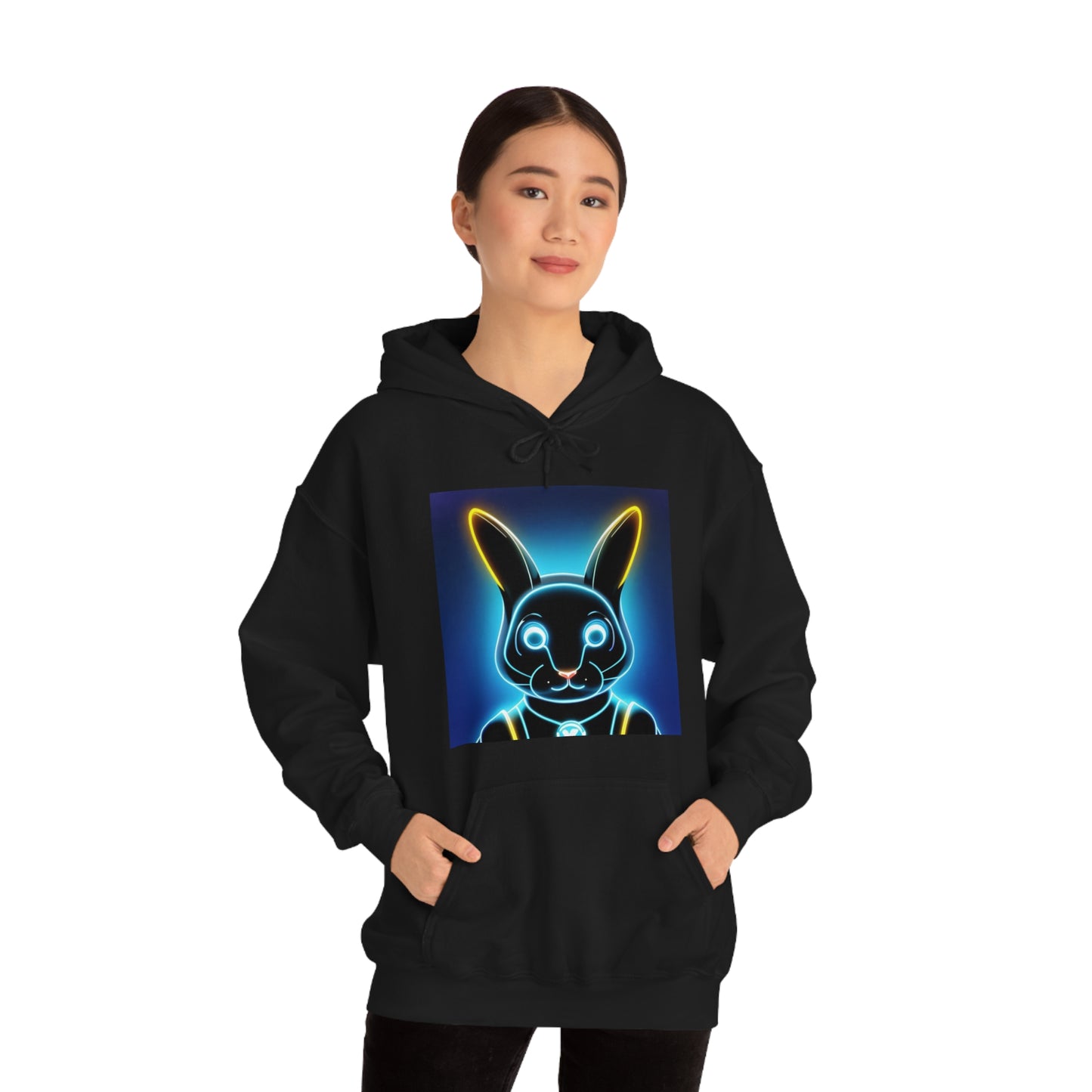 Light show Rabbit Hooded Sweatshirt