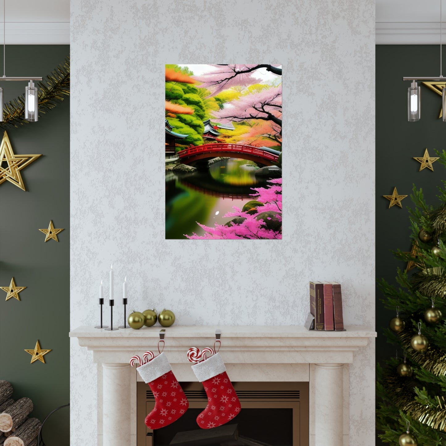 Cherry Blossoms Springs Poster