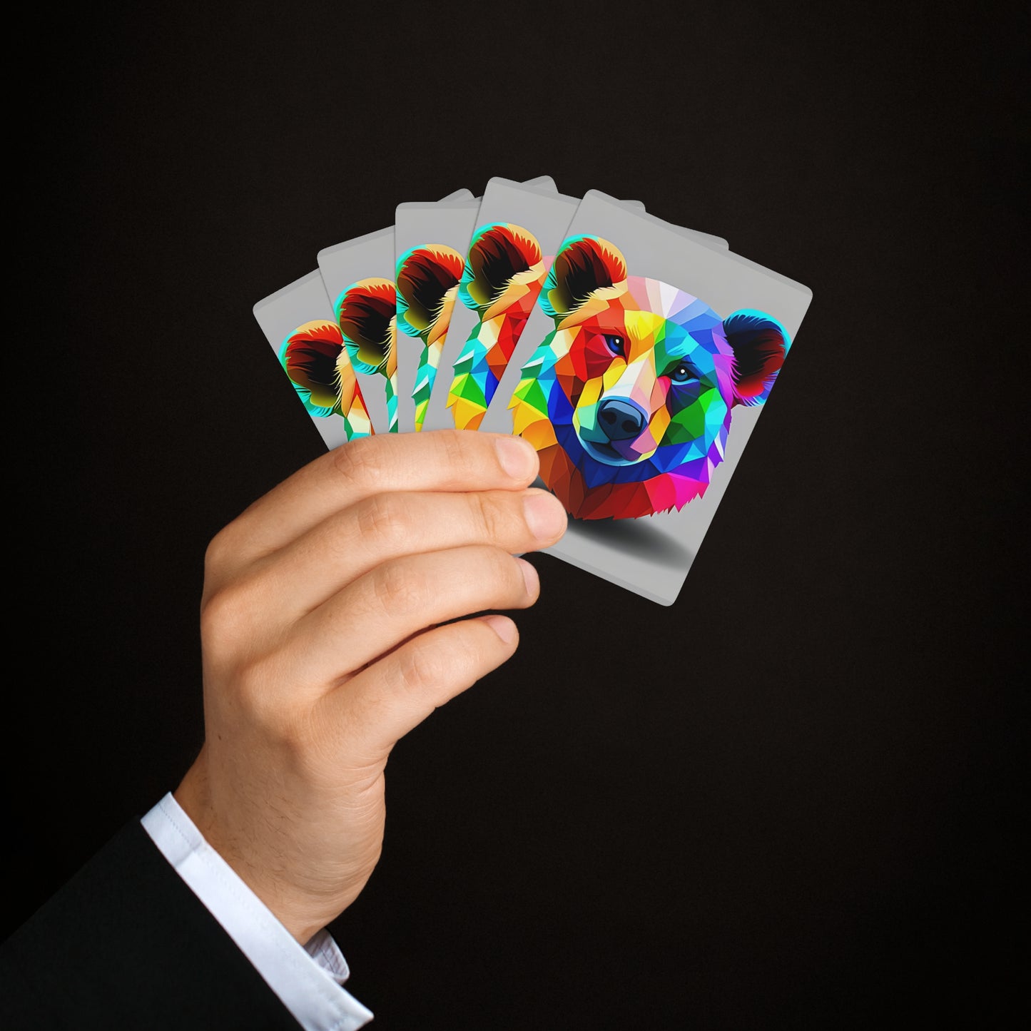 A.I. Grizzly Playing Cards