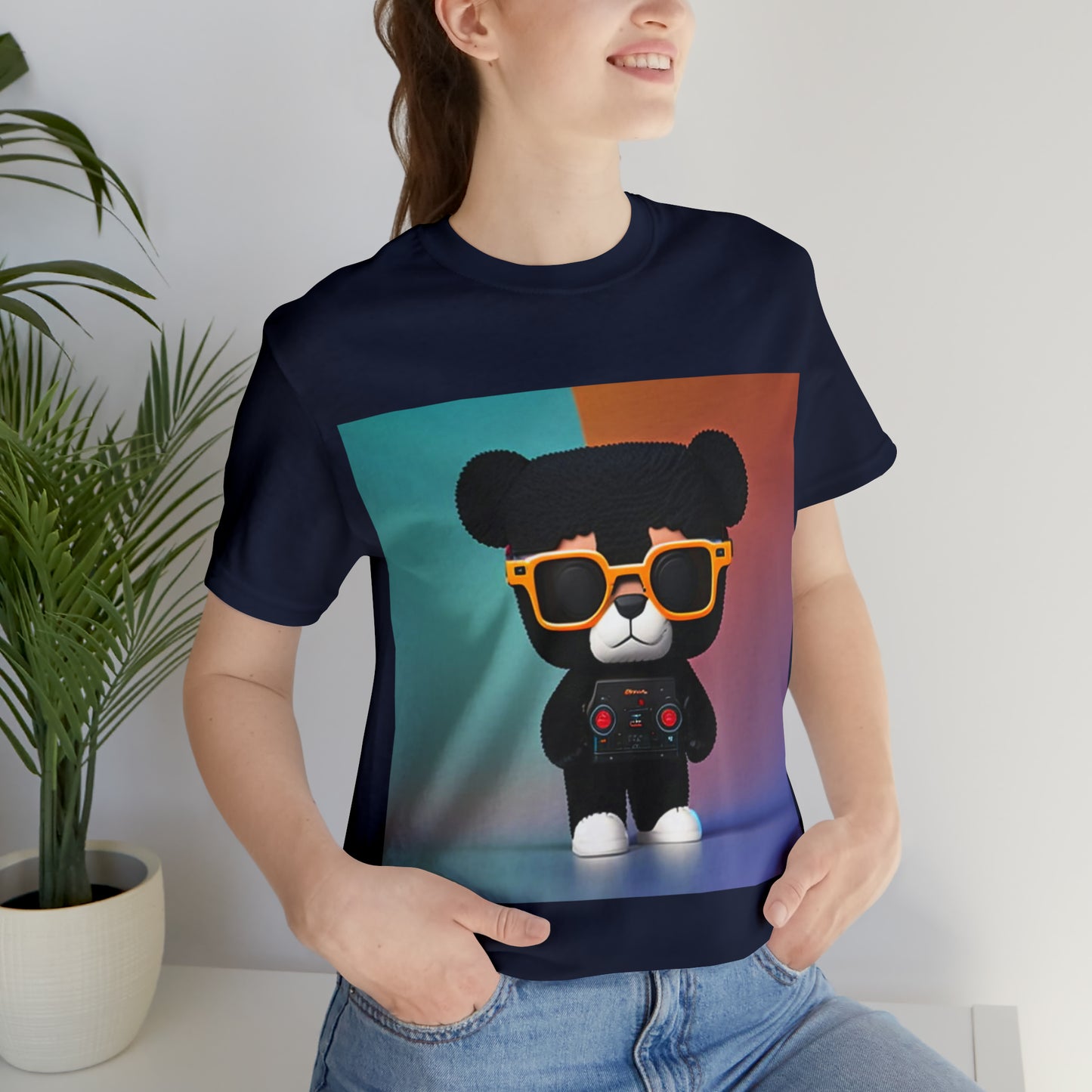 Black Bear Unisex Jersey Short Sleeve Tee