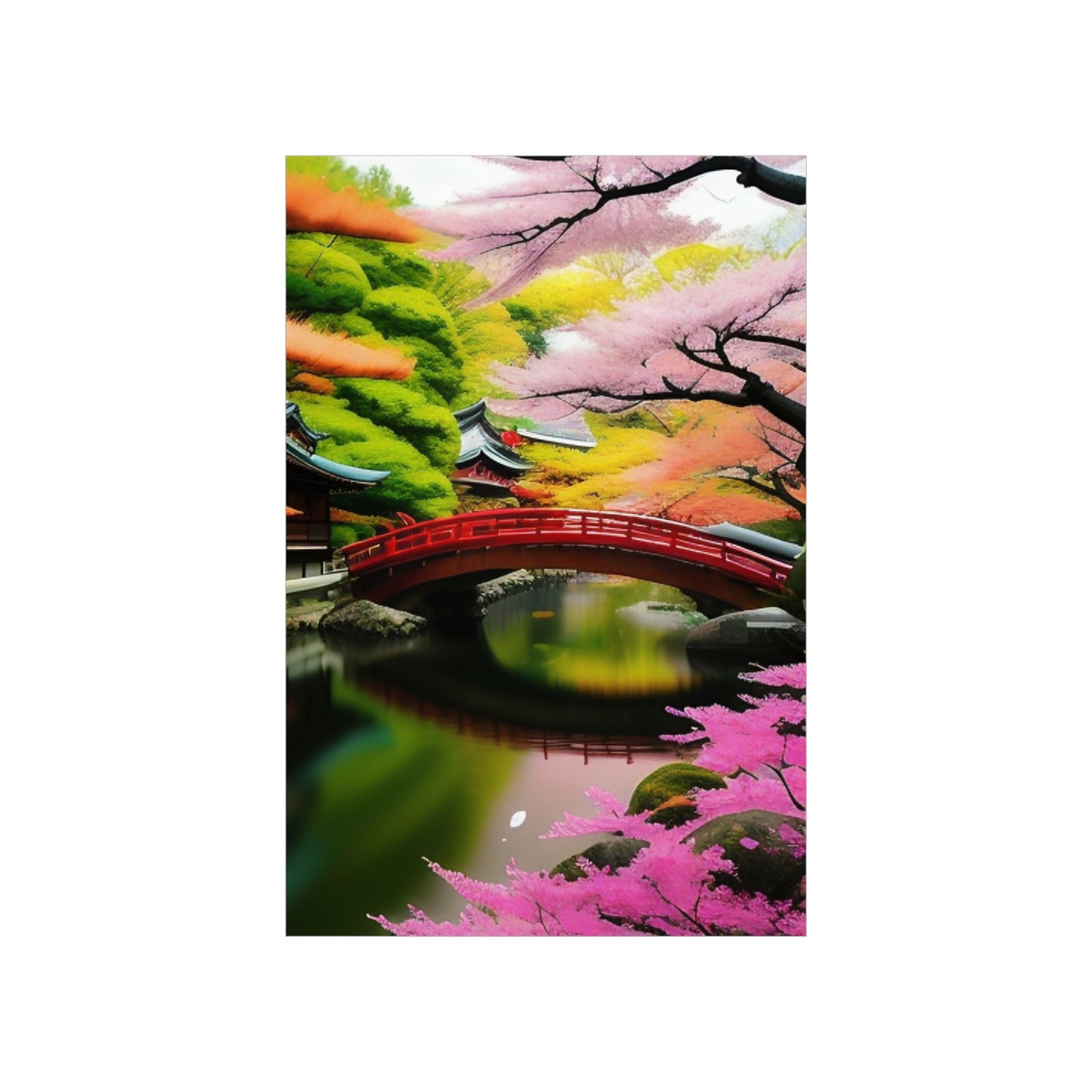 Cherry Blossoms Springs Poster