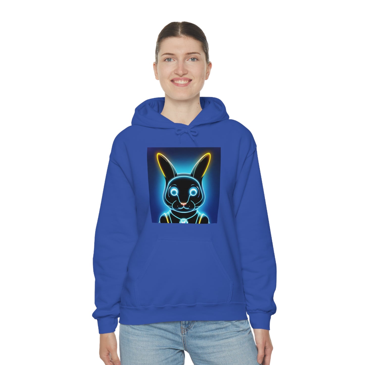 Light show Rabbit Hooded Sweatshirt