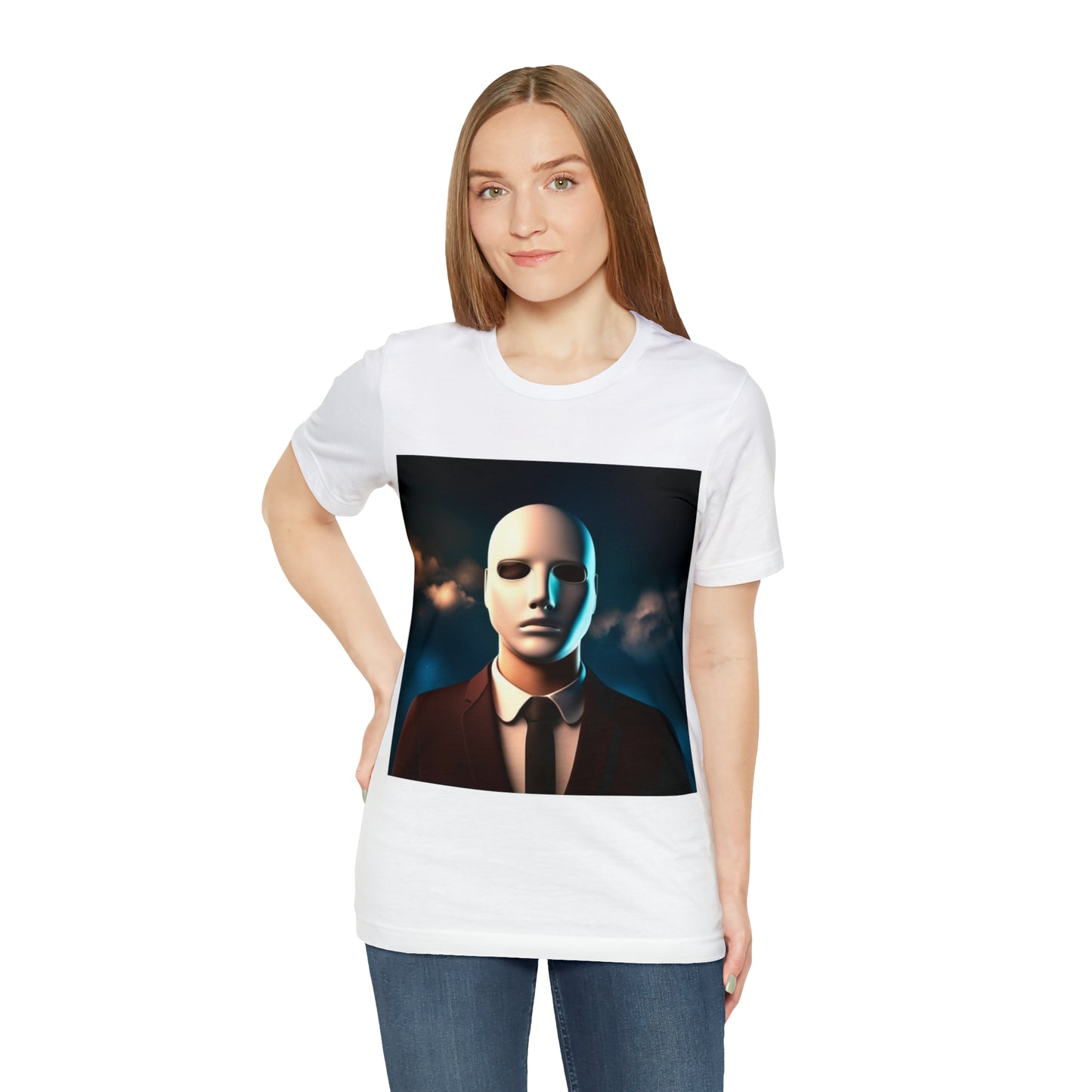 The Faceless man Unisex Jersey Short Sleeve Tee
