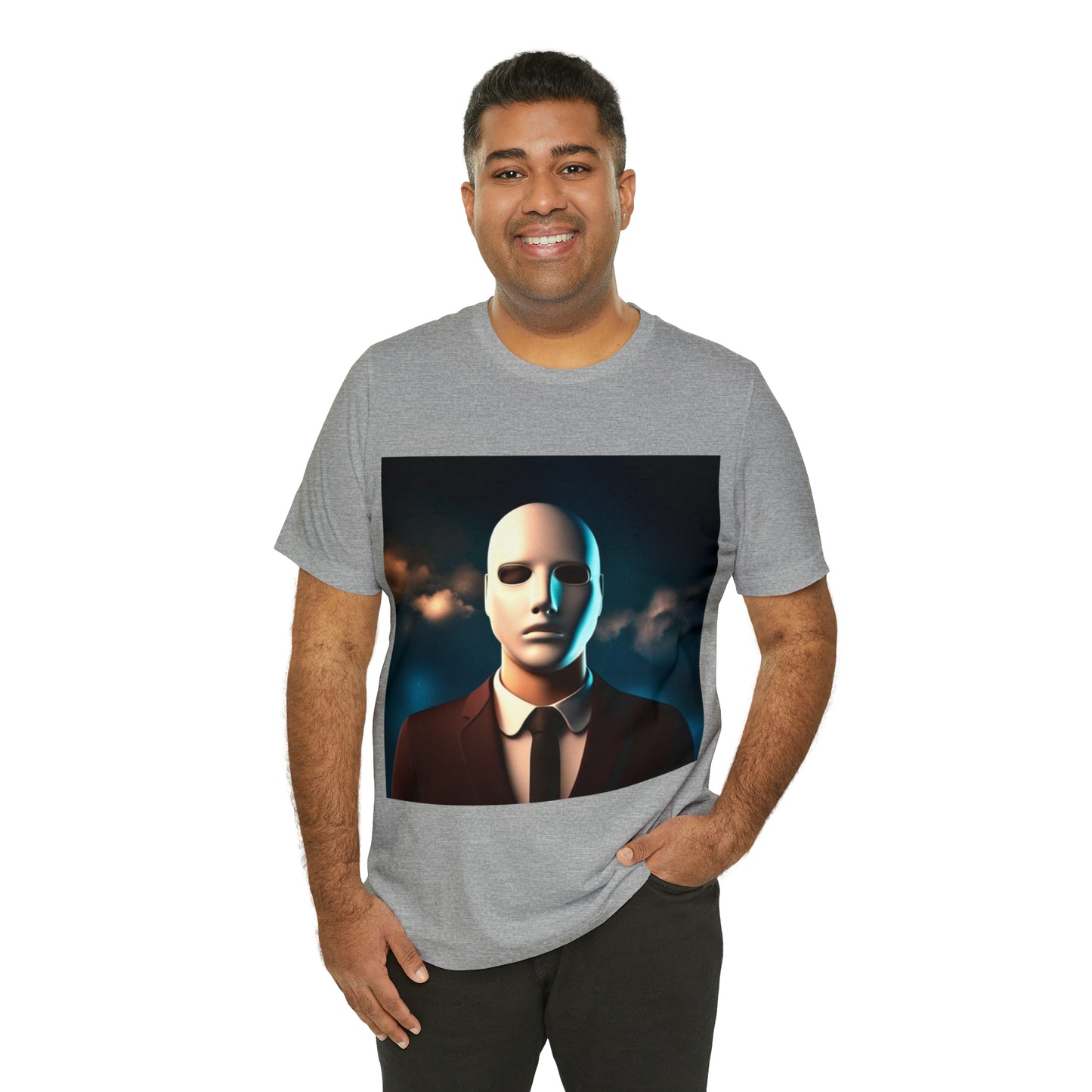 The Faceless man Unisex Jersey Short Sleeve Tee