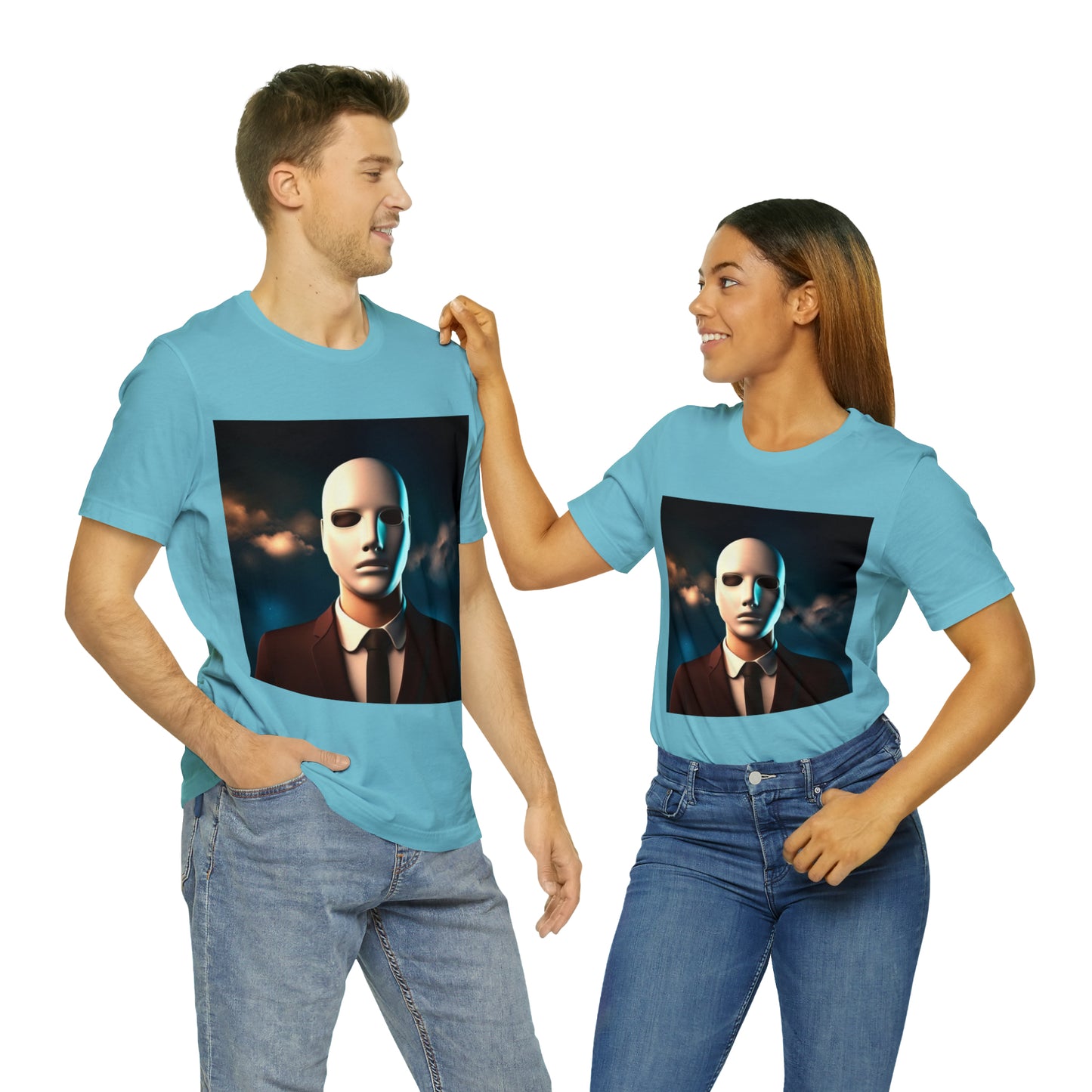 The Faceless man Unisex Jersey Short Sleeve Tee