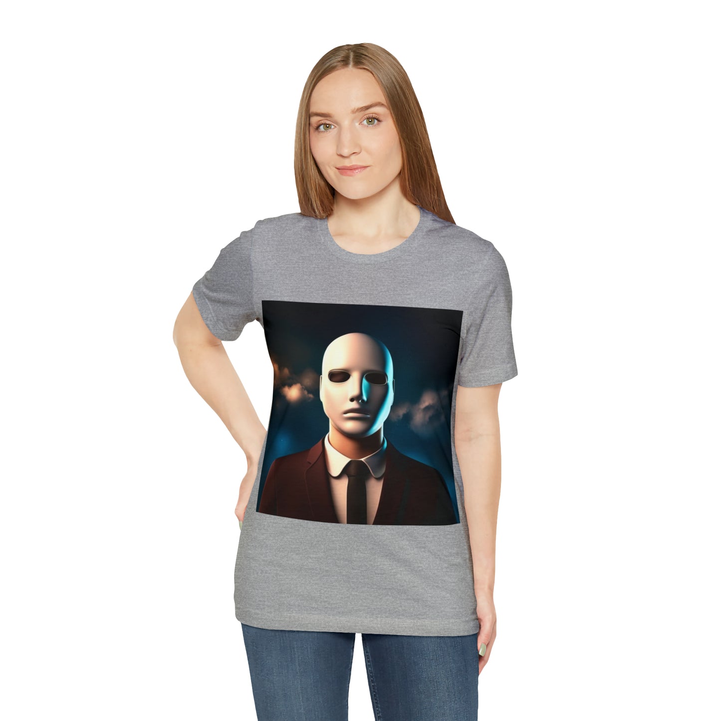The Faceless man Unisex Jersey Short Sleeve Tee