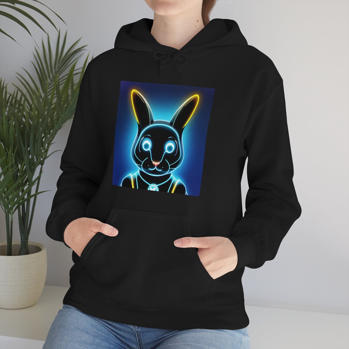 Light show Rabbit Hooded Sweatshirt