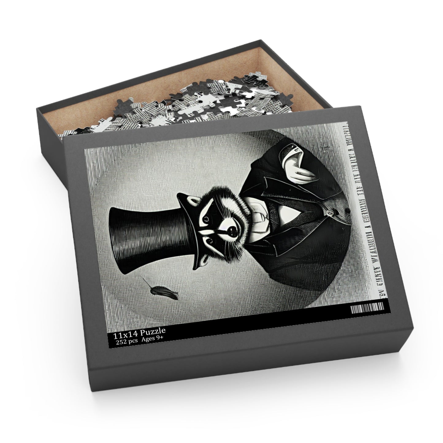 Sir Reginald Raccoon III Puzzle (120, 252, 500-Piece)