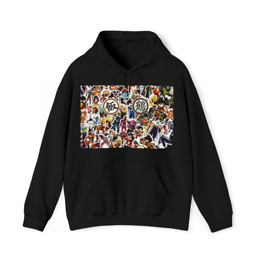DBZ mashup Hooded Sweatshirt