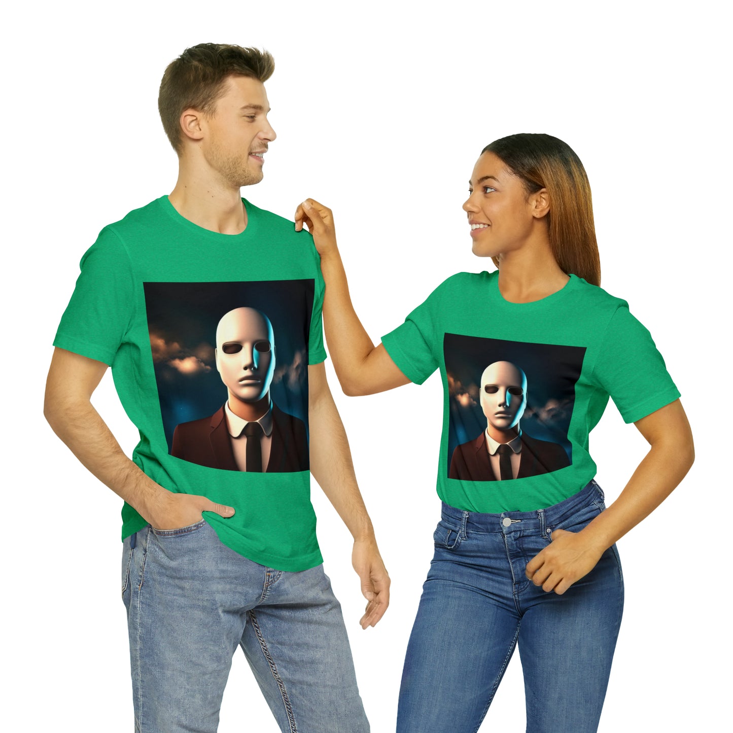 The Faceless man Unisex Jersey Short Sleeve Tee