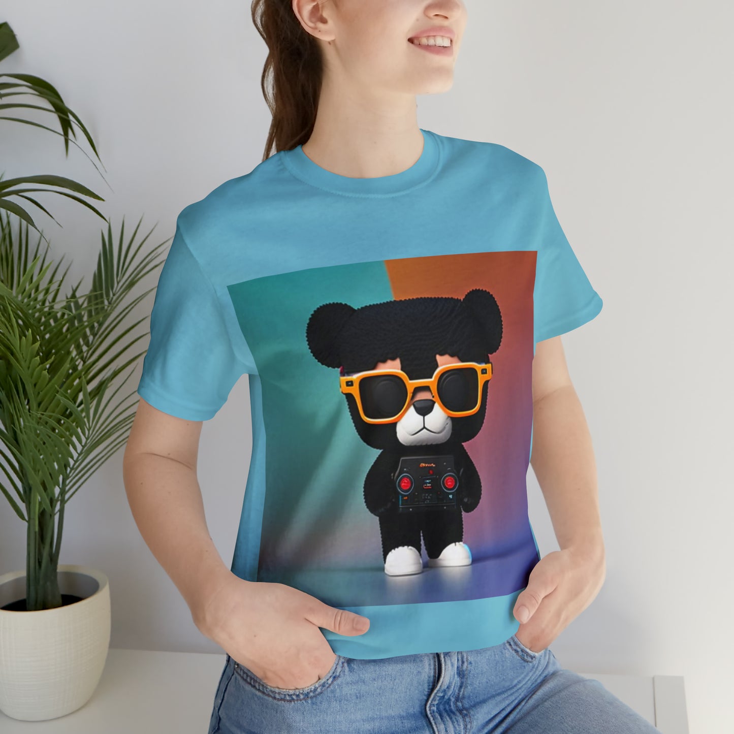 Black Bear Unisex Jersey Short Sleeve Tee