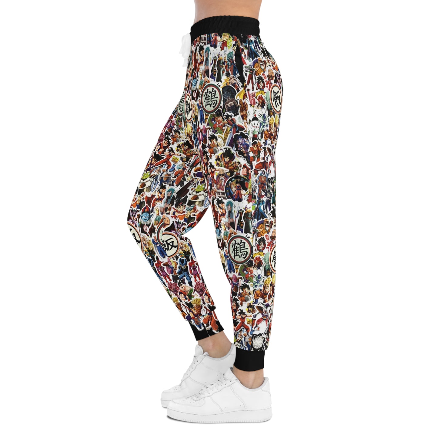 DBZ mashup Athletic Joggers (AOP)