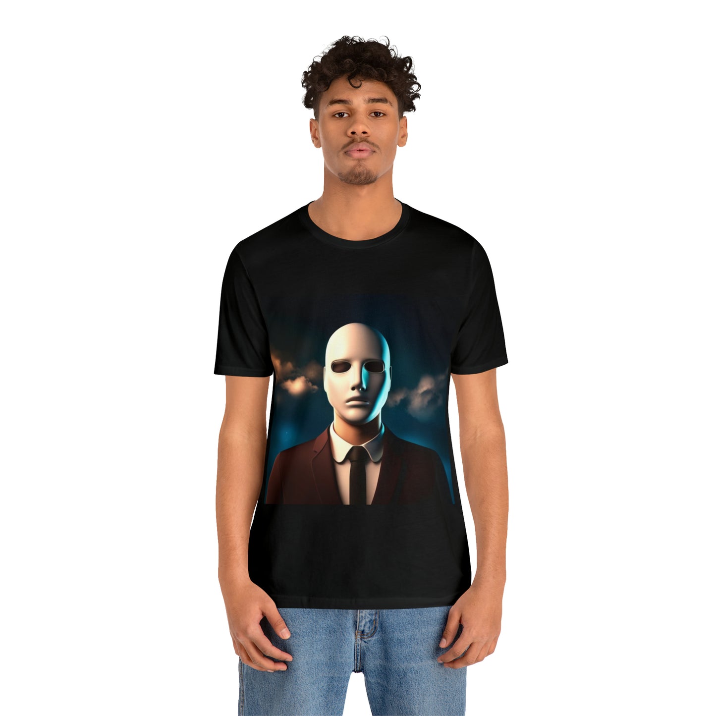 The Faceless man Unisex Jersey Short Sleeve Tee