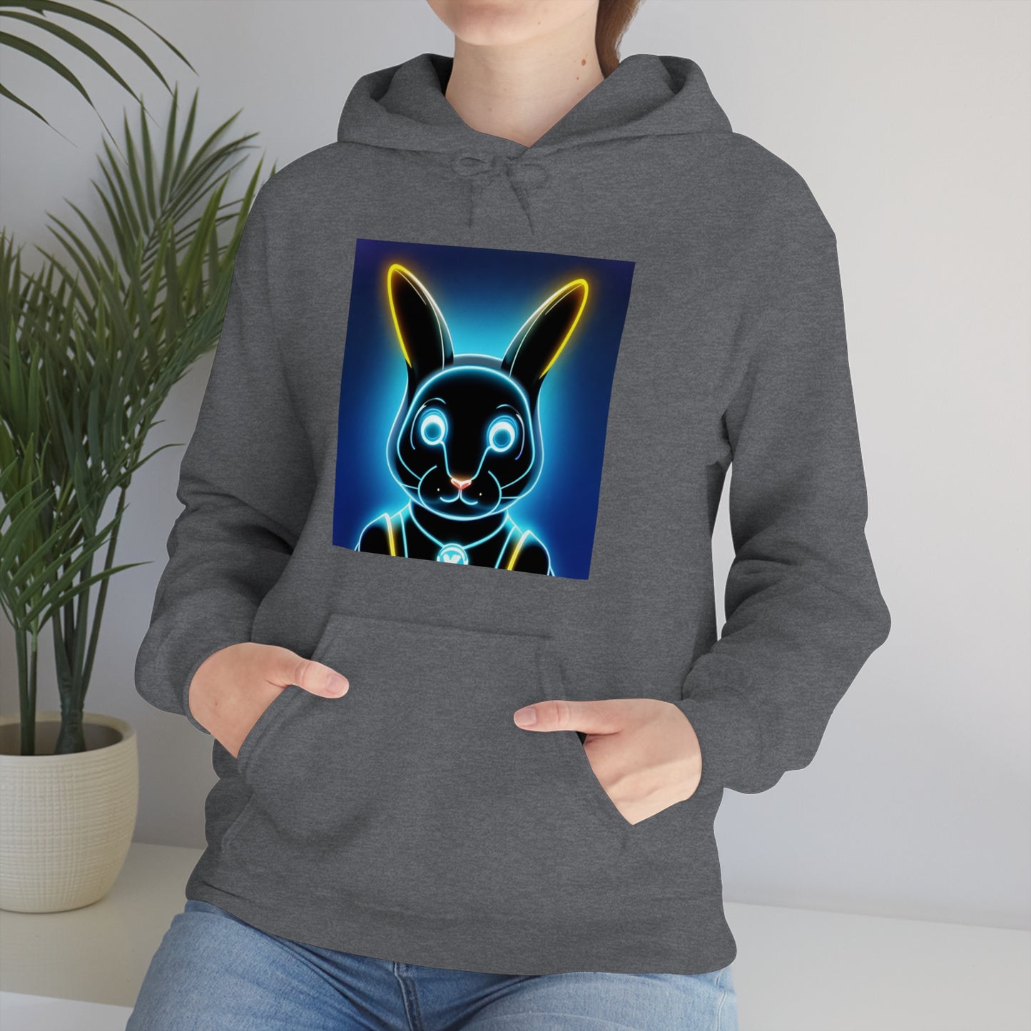 Light show Rabbit Hooded Sweatshirt
