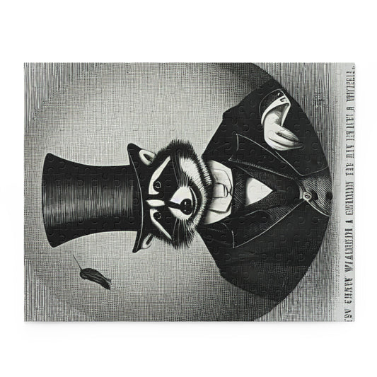 Sir Reginald Raccoon III Puzzle (120, 252, 500-Piece)