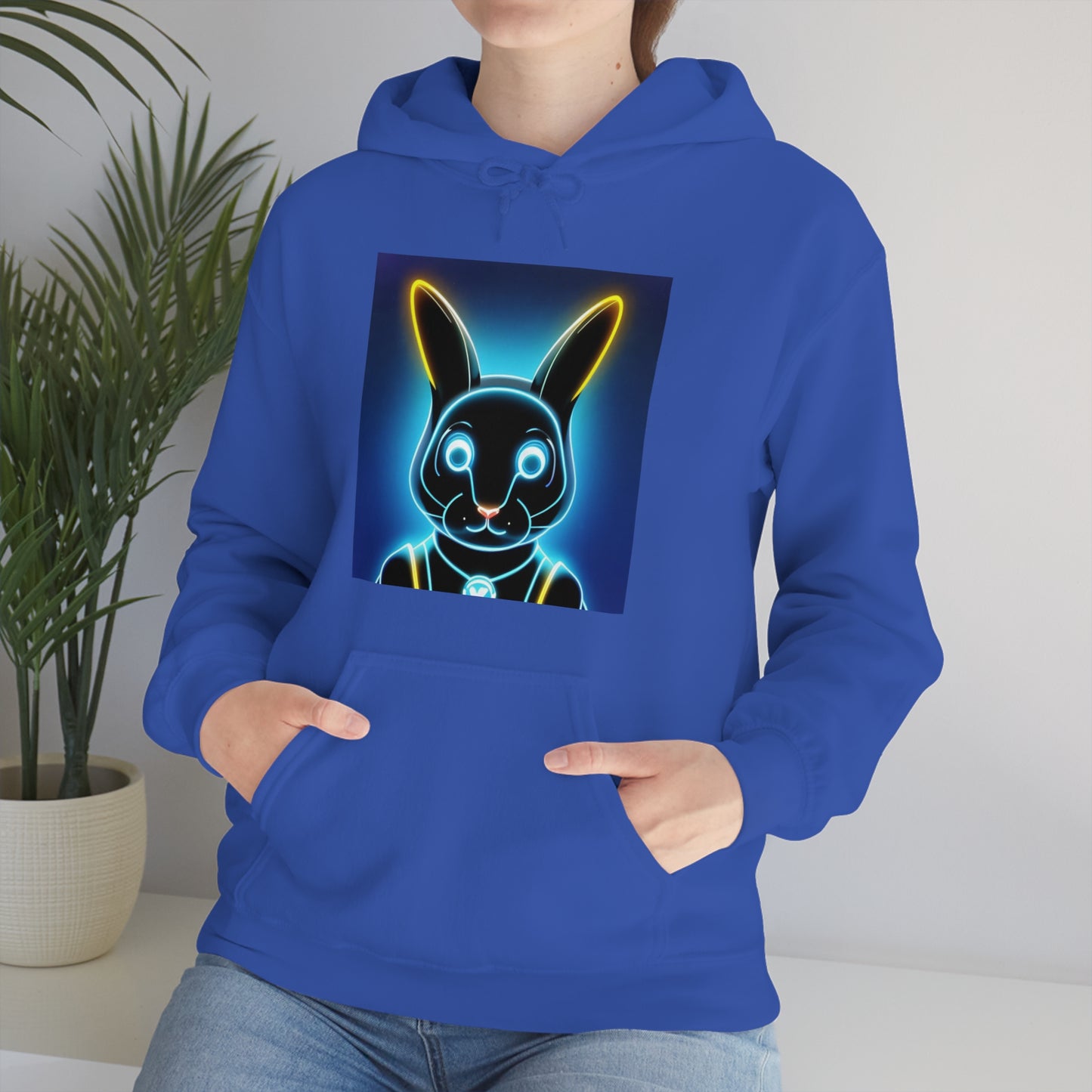 Light show Rabbit Hooded Sweatshirt