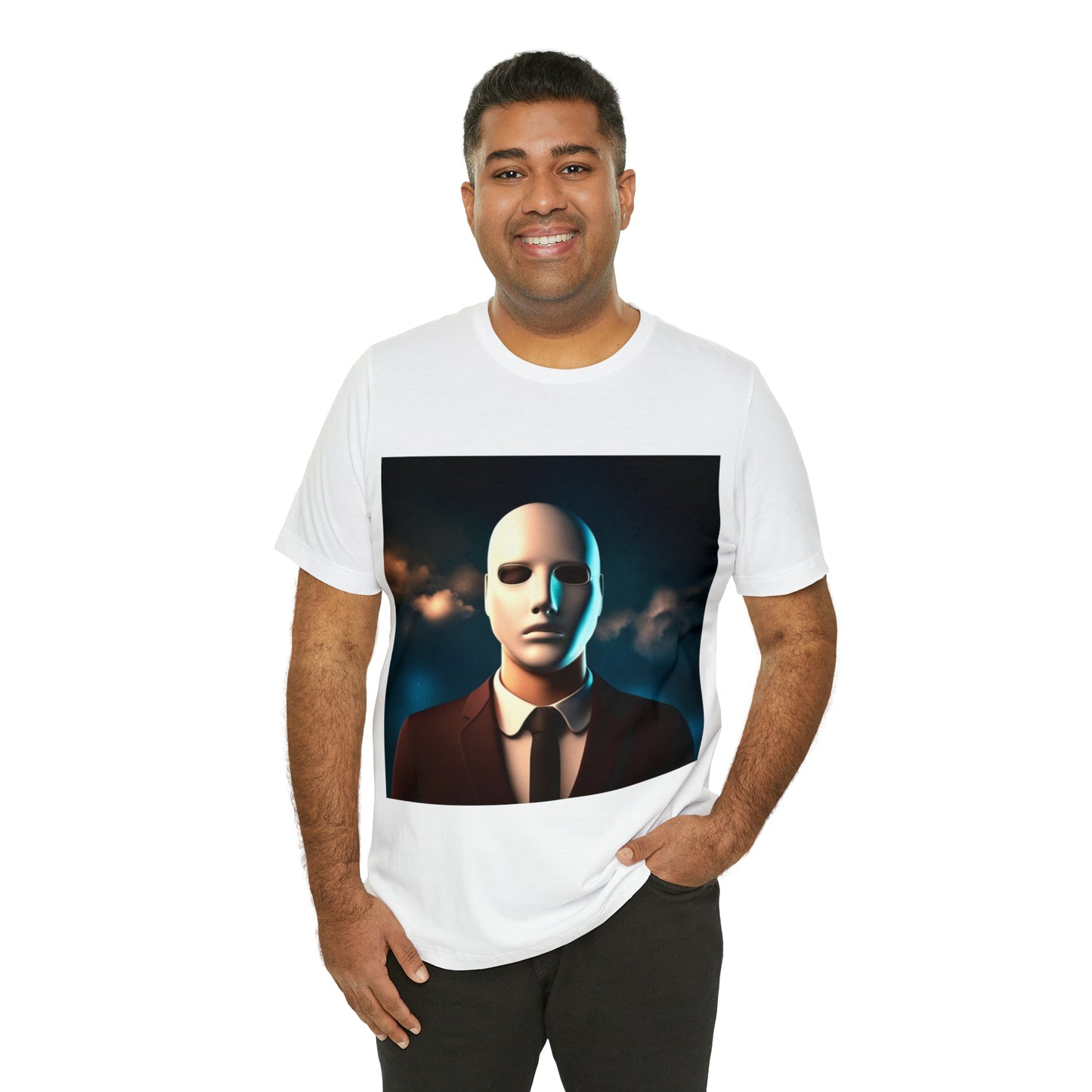 The Faceless man Unisex Jersey Short Sleeve Tee