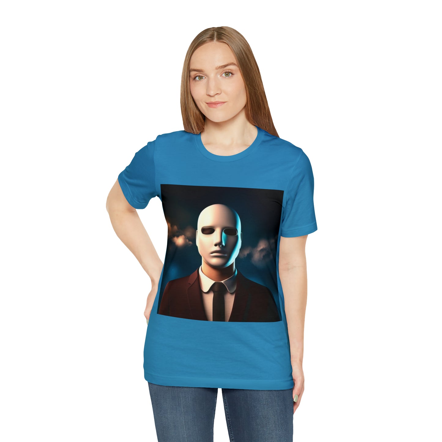 The Faceless man Unisex Jersey Short Sleeve Tee