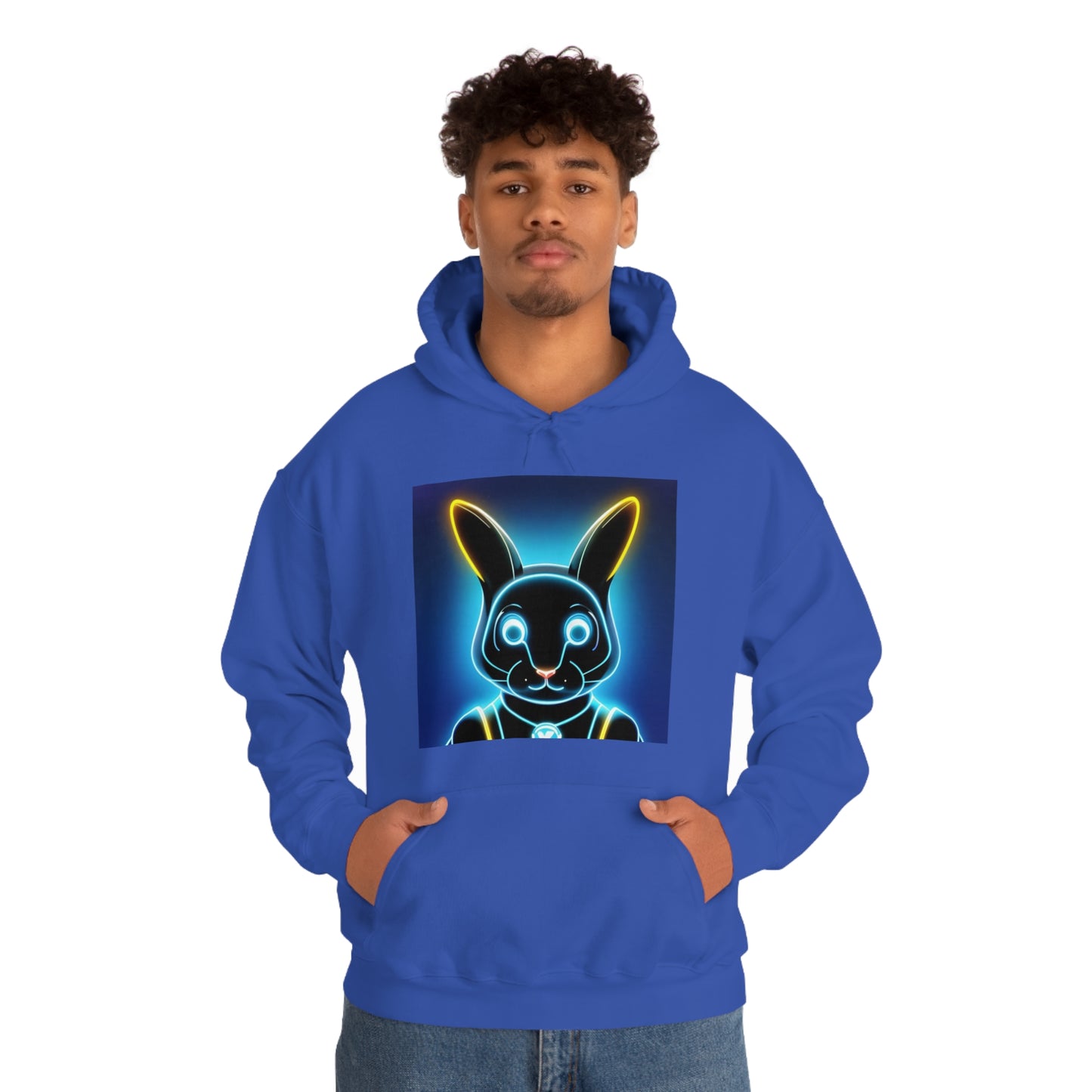 Light show Rabbit Hooded Sweatshirt