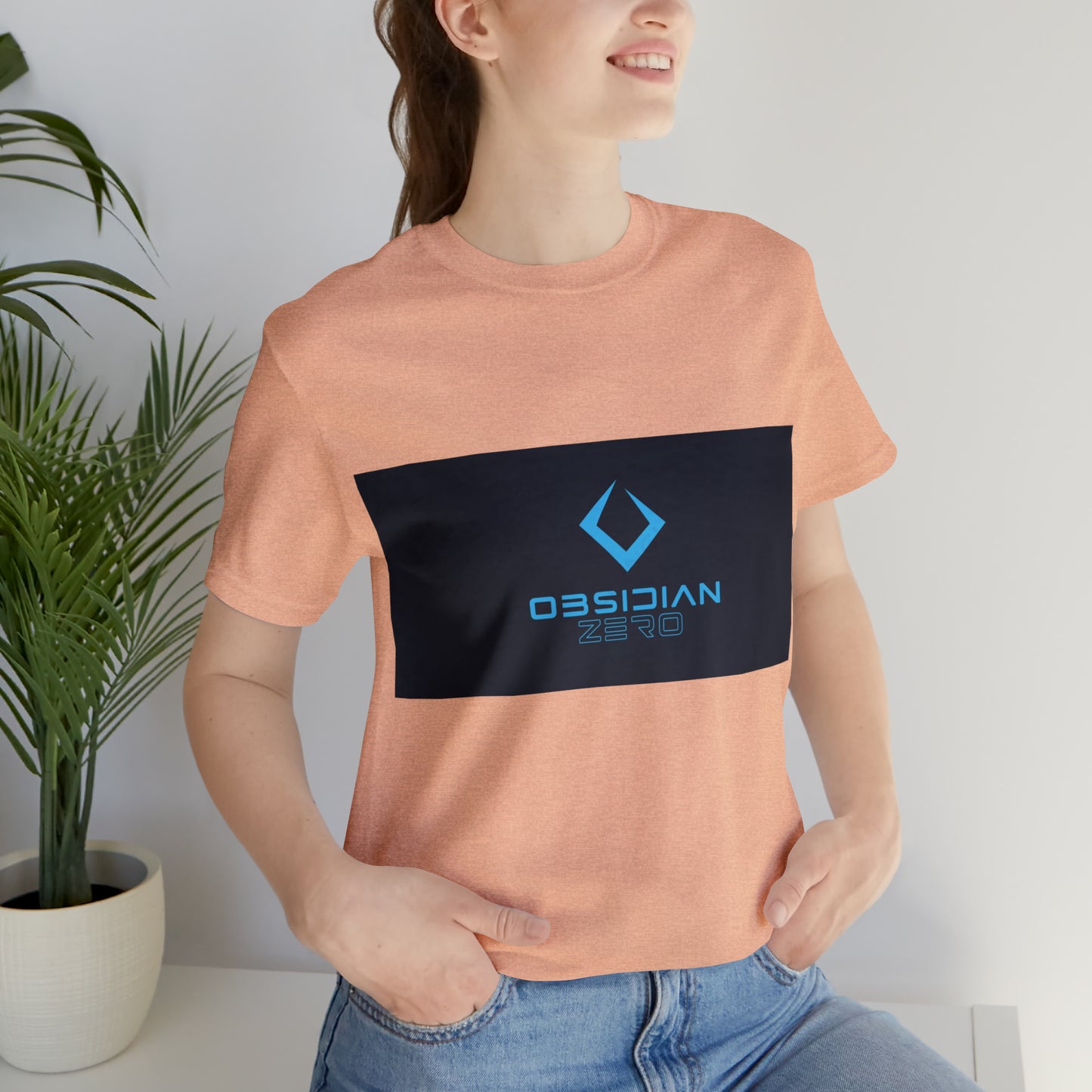 Obsidian Zero logo tee