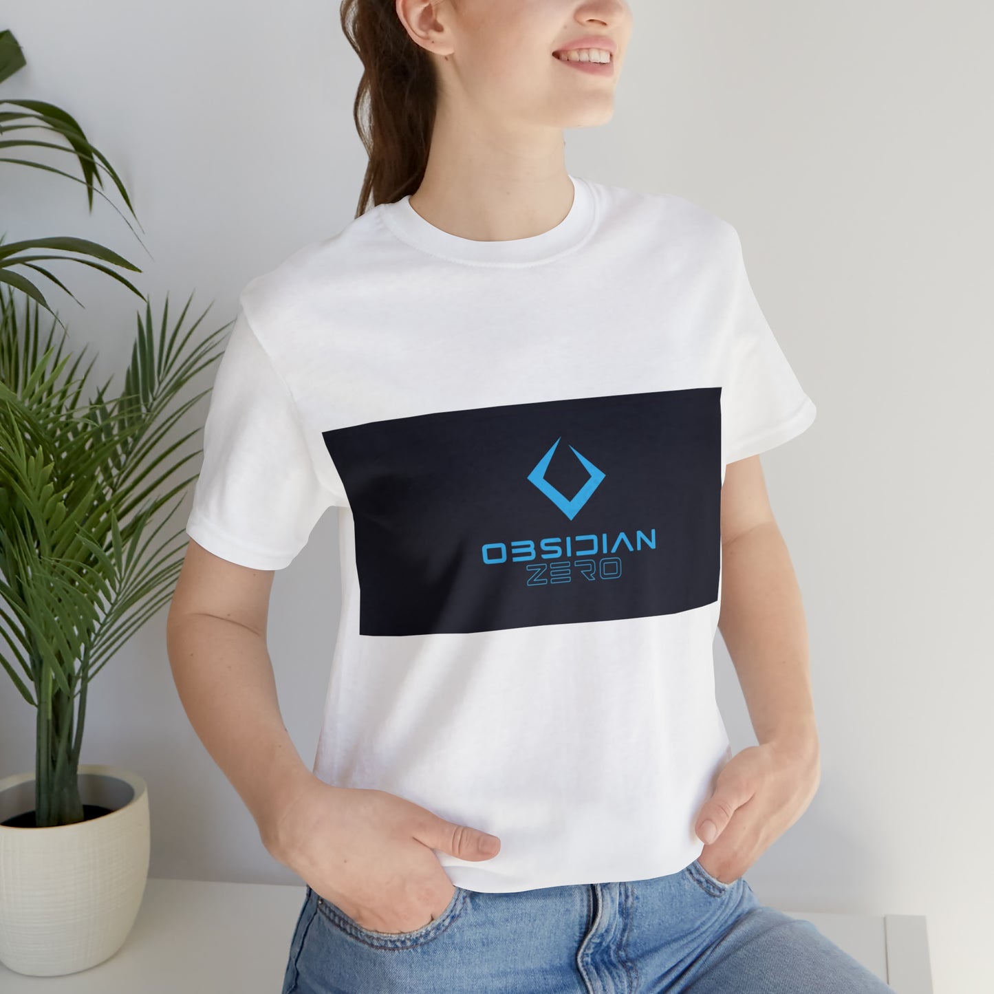 Obsidian Zero logo tee