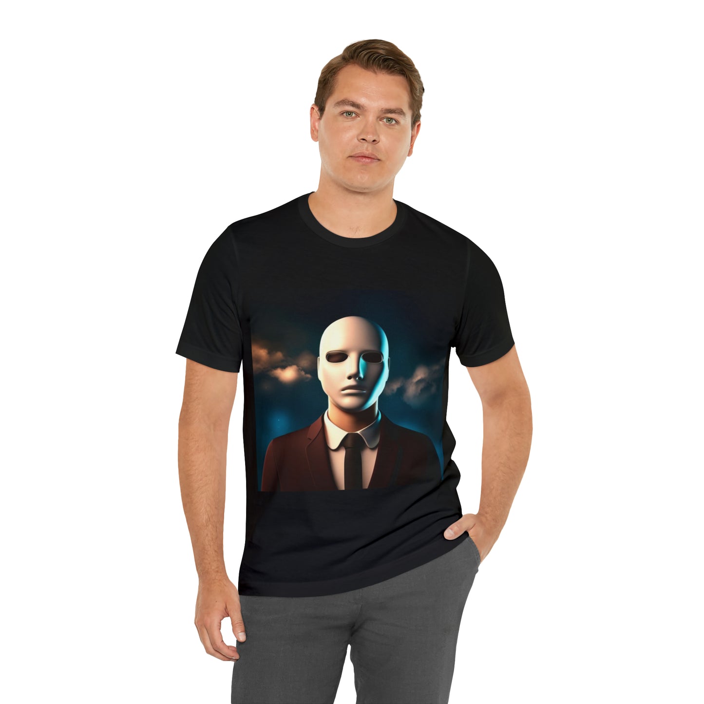 The Faceless man Unisex Jersey Short Sleeve Tee