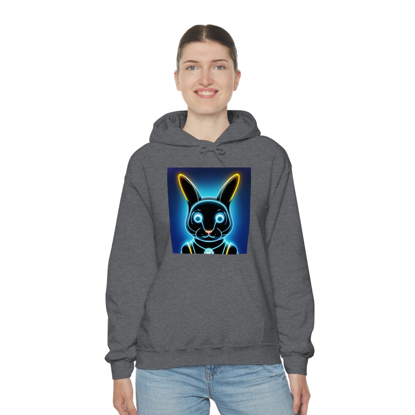 Light show Rabbit Hooded Sweatshirt