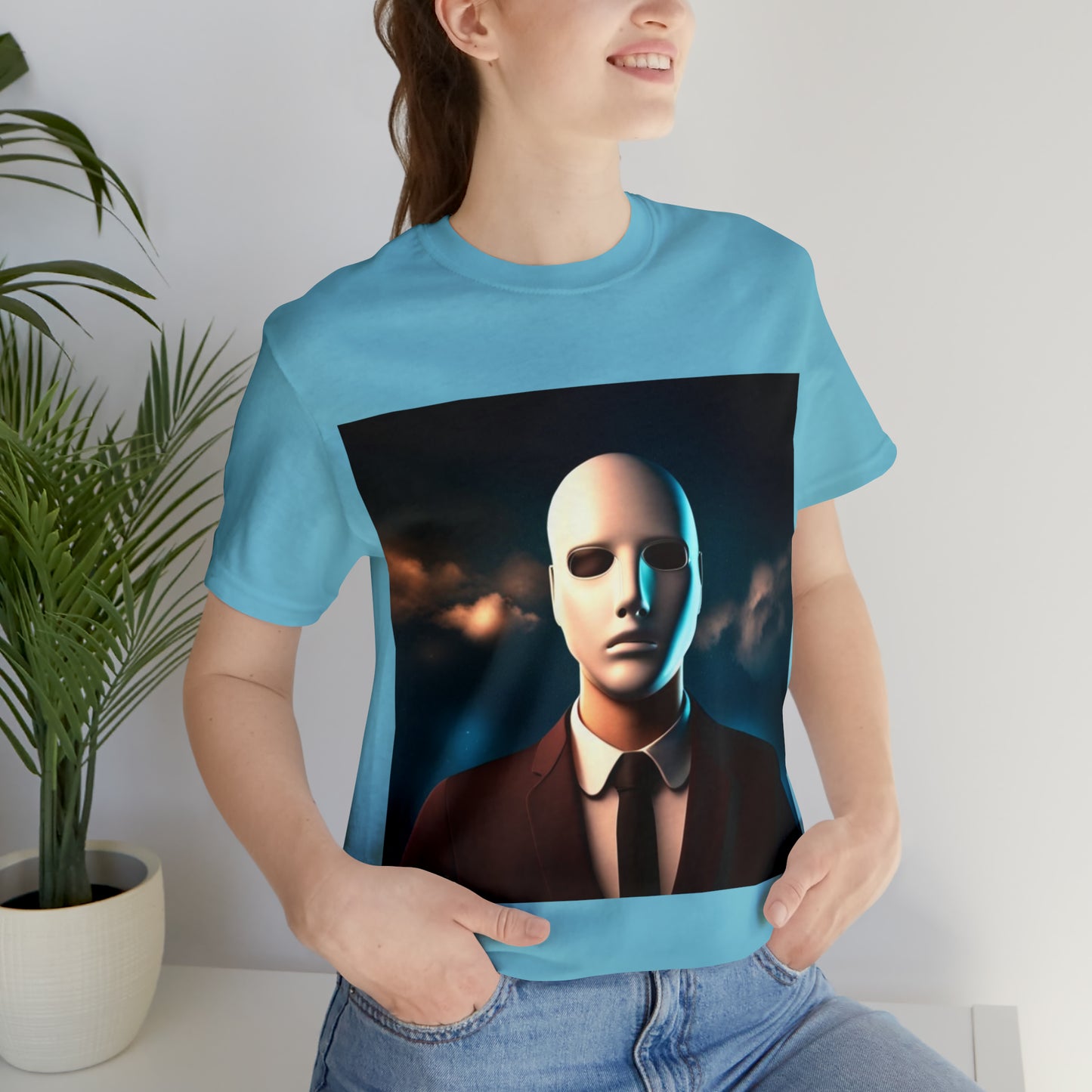 The Faceless man Unisex Jersey Short Sleeve Tee