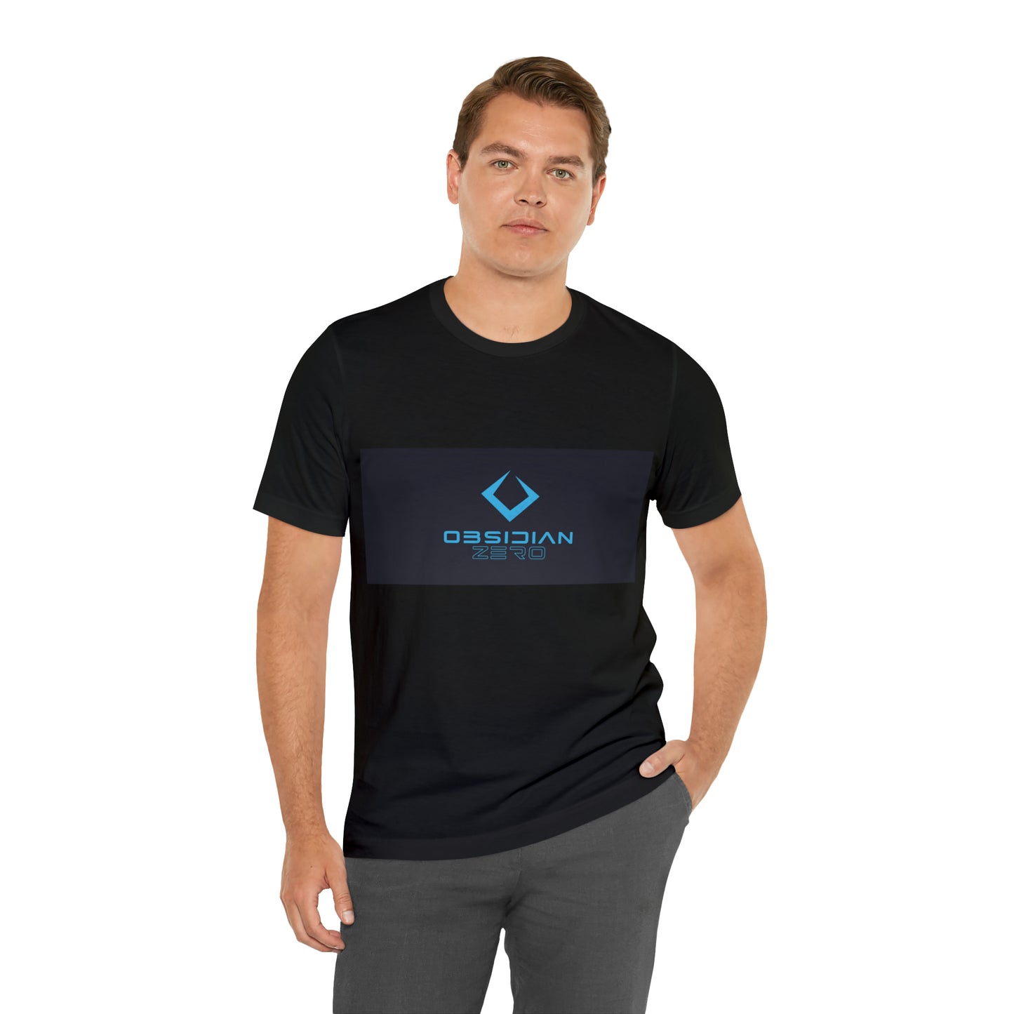 Obsidian Zero logo tee
