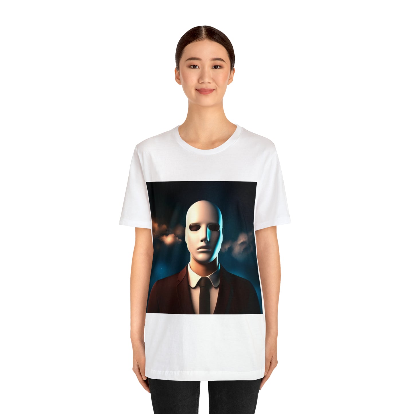 The Faceless man Unisex Jersey Short Sleeve Tee