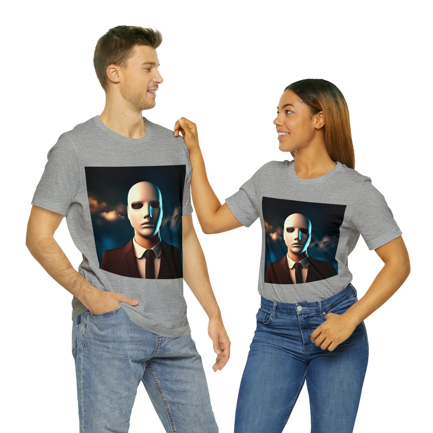 The Faceless man Unisex Jersey Short Sleeve Tee