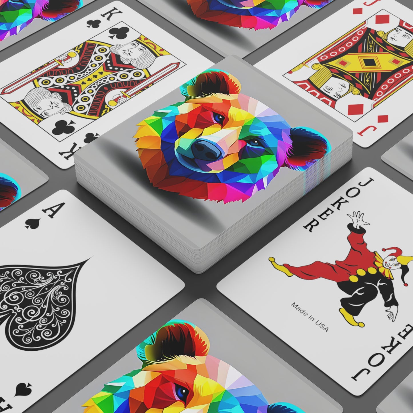 A.I. Grizzly Playing Cards