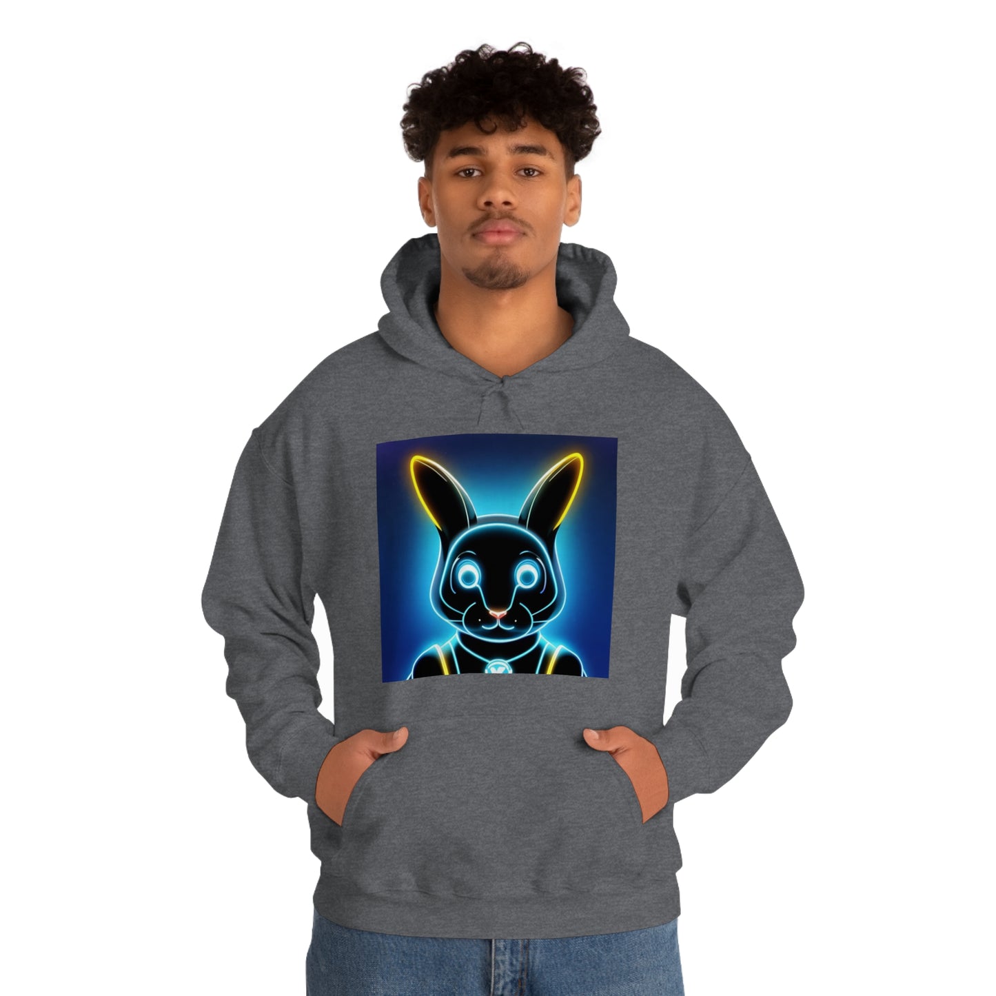 Light show Rabbit Hooded Sweatshirt