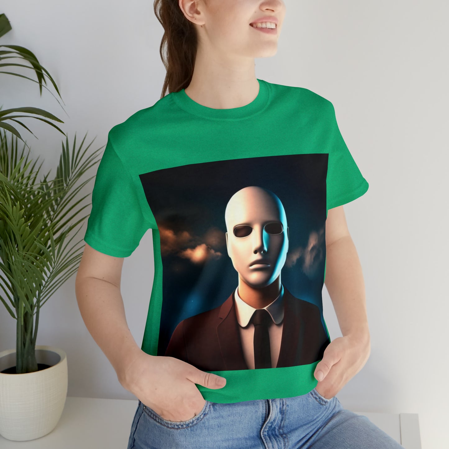 The Faceless man Unisex Jersey Short Sleeve Tee